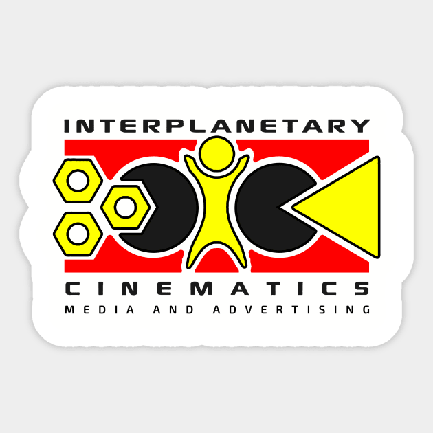 INTERPLANTARY CINEMATICS Sticker by k4k7uz